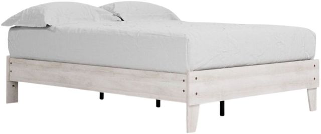 Signature Design by Ashley® Shawburn Whitewash Full Platform Bed-3