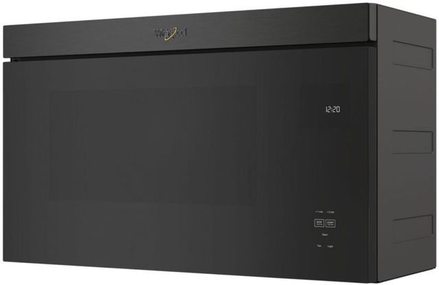 Whirlpool® 1.1 Cu. Ft. Black Stainless Steel Over The Range Microwave -4
