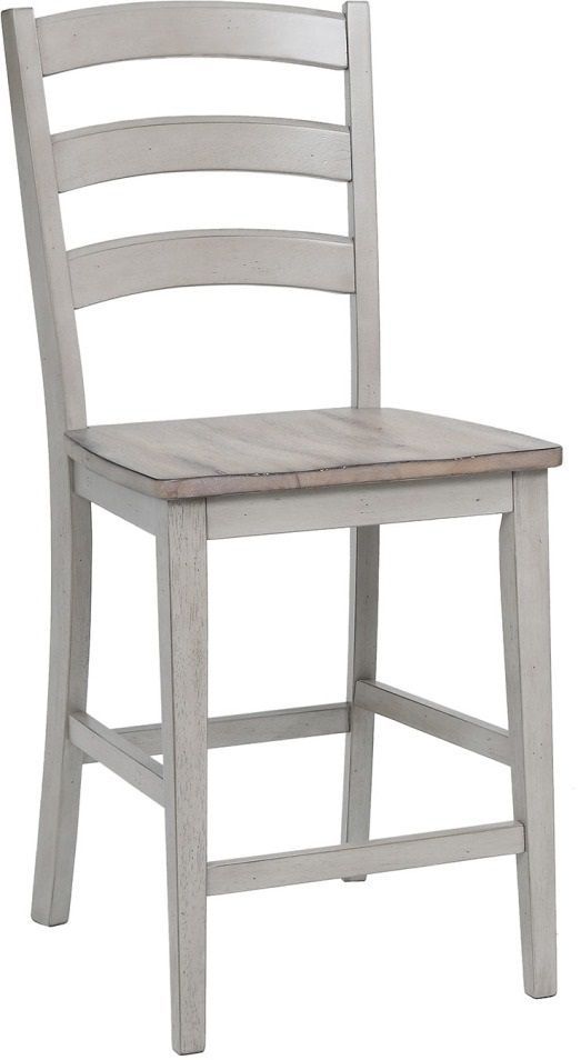 Winners Only® Ridgewood Gray/Oat Bar Stool-0