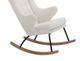 VIG Furniture Modrest Colfax White Rocking Chair-1