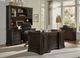 aspenhome® Hampton Black Cherry 66" Executive Desk-1