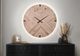 Monarch Specialties Inc. Brown 30" Wall Clock with LED Light-1