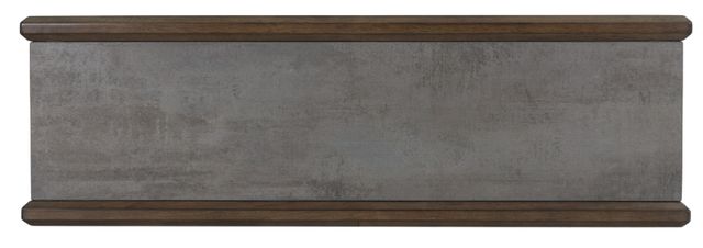 Signature Design by Ashley® Kallenny Gray Sofa Table with Brown Frame-3