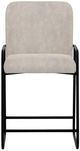 International Furniture Direct Seating Black/Ivory Bar Stool-2