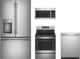 GE® 4 Piece Kitchen Package-Stainless Steel-0