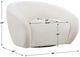 Uttermost® DeSoto Cream Swivel Chair-2