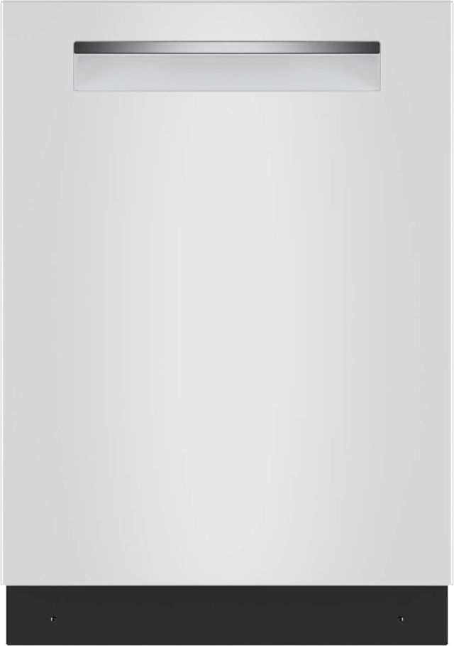 Bosch® 500 Series 24" White Top Control Built-In Dishwasher-1