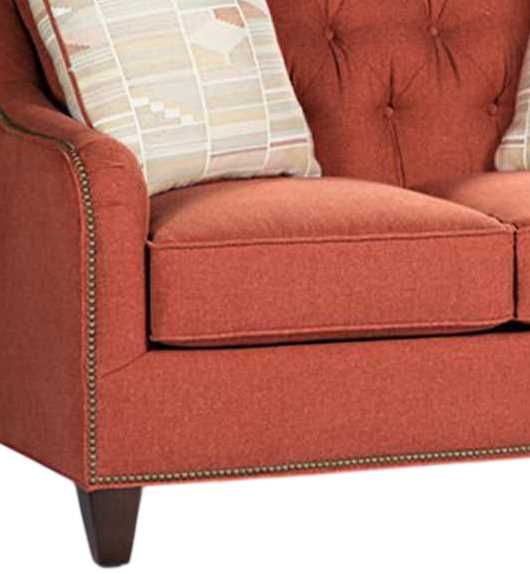 Marshfield Furniture Harlow Orange Loveseat-1