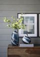 A & B Home Blue/White Vase-1