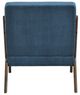 Homelegance® Twill Blue/Brown Accent Chair-4