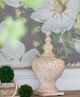 A & B Home Chester White Swirl Vase-3