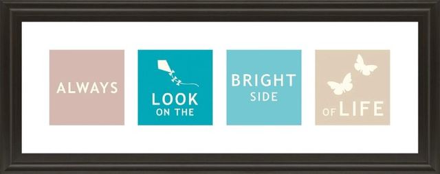 Classy Art Words of Kindness I by The Vintage Collection Wall Art-0