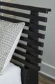 Signature Design by Ashley® Danziar Black Queen Slat Panel Bed-4