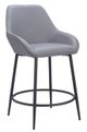 Zuo® Modern Vila Gray Counter Stool-0
