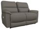 La-Z-Boy® Brooks Charcoal Power Reclining Loveseat with Headrest and Lumbar-0