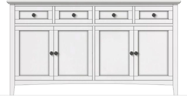 Modus Furniture Grace Snowfall Sideboard-0
