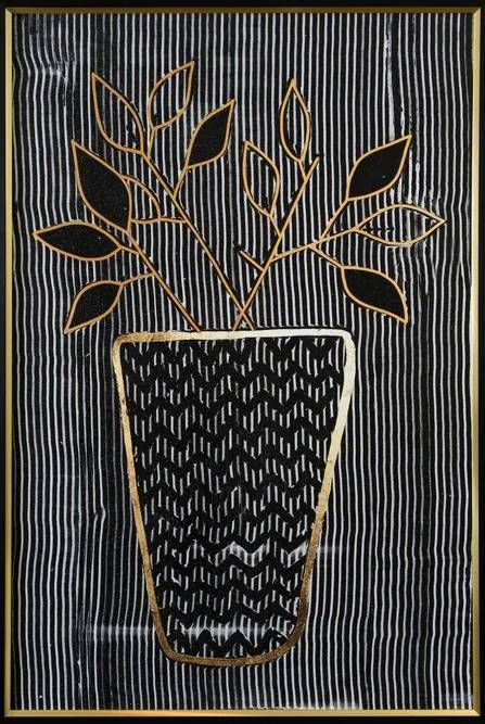 StyleCraft Oscillate Floral II Wall Art-1