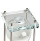 A & B Home White/Silver 30-Minute Hourglass-2