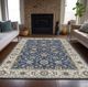 Dalyn™ Rug Company Hatay HY1 Navy 5'x8' Area Rug-4