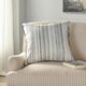 Stylecraft Norman Wyatt Home Gray Designer Pillow-1