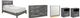 Signature Design by Ashley® Baystorm 5-Piece Gray Full Panel Bed Set-0