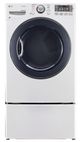 LG Front Load Gas SteamDryer™-White-1