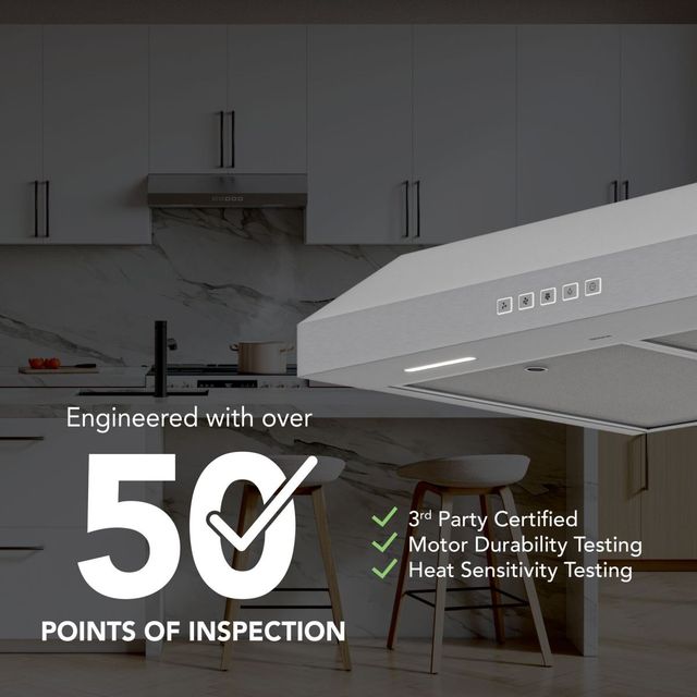 Broan® GLA2 Series 30" Stainless Steel Under Cabinet Range Hood-1