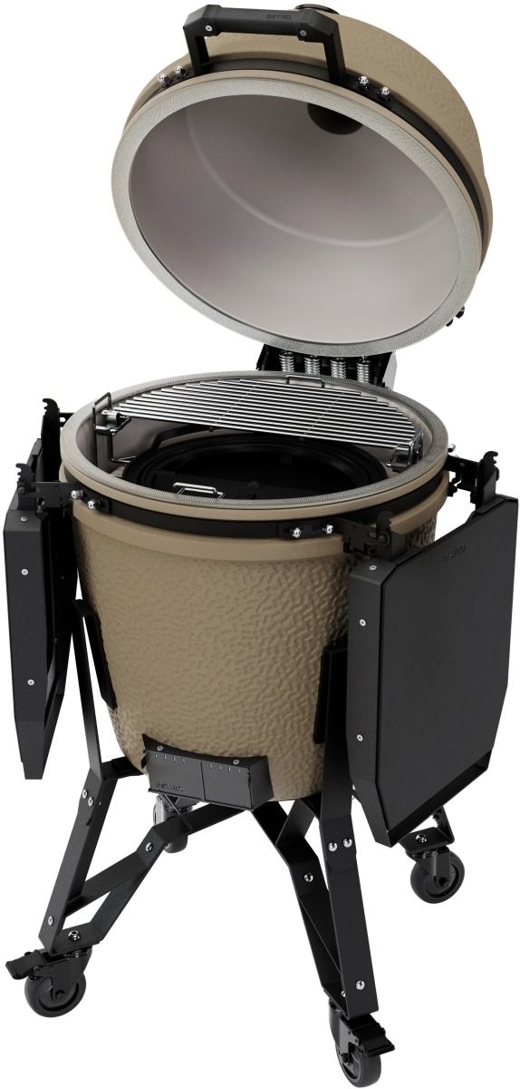 BSTRD® Pro Large Complete 19" Desert Sand Portable Charcoal Grill-3