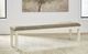 Signature Design by Ashley® Bolanburg Two-tone Upholstered Dining Bench-2