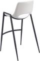 Zuo Modern Desi White Barstool Chair-4