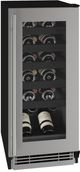 U-Line® 3.0 Cu. Ft. Black Wine Cooler-2