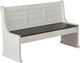 Sunny Designs™ Carriage House Cottage White/European Dark Long Bench-0