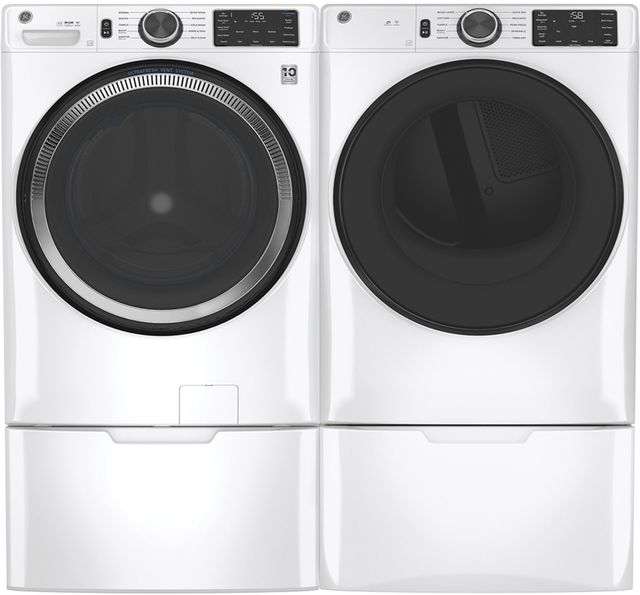 GE® 7.8 Cu. Ft. White Electric Dryer with Built-In Wifi-3