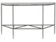Fairfield® Sundries Axel Brown/Gray Console Table with Hammered Base-3