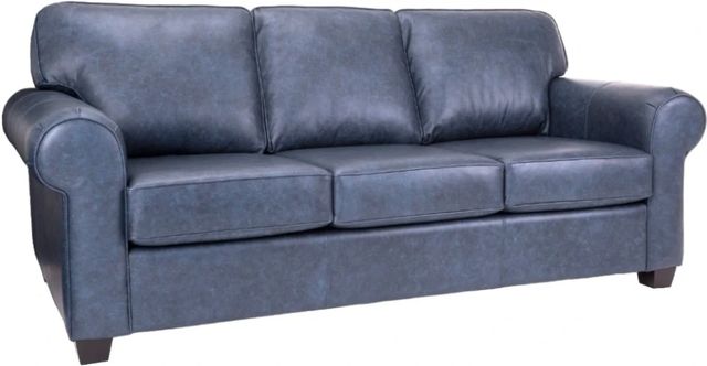 Decor-Rest® Furniture LTD Customizable 3179 Rolled Arm Leather Sofa-0