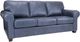 Decor-Rest® Furniture LTD Customizable 3179 Rolled Arm Leather Sofa-0
