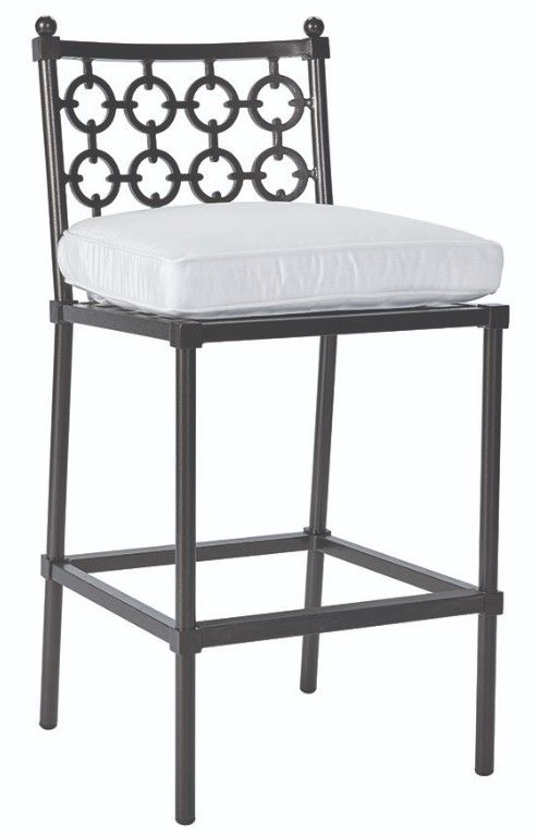 Lane Venture® Langham Dark Bronze/White Counter Bar Stool-0