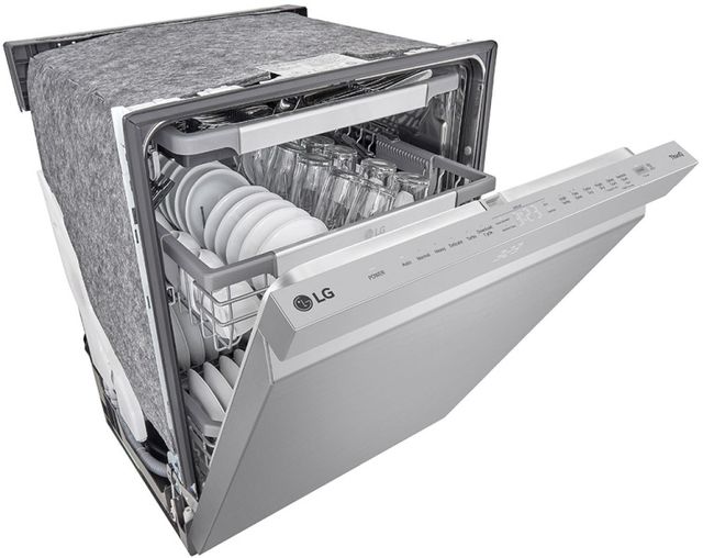 LG 24" Smudge Resistant Stainless Steel Top Control Built In Dishwasher-3