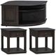 Liberty Furniture Wallace 3-Piece Aged Oak Occasional Table Set-0