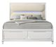 ACME Furniture Tarian White Queen Panel Bed-2