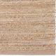 LR Home Natural Fiber Cream Ivory 5'x8' Area Rug-1
