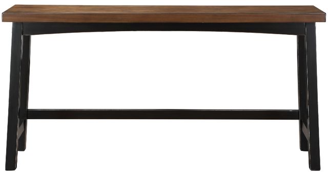Homelegance® Caspian 4-Piece Black/Brown 42" Counter Dining Set-3