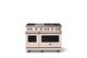 Viking® 5 Series 48" Blush Pro Style Gas (LP) Range with Brushed Brass Trim-0