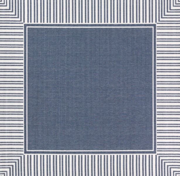 Surya Alfresco Navy/White 5'x8' Area Rug-1