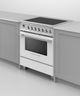 Fisher & Paykel Series 9 30" White Pro Style Induction Range-4