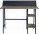 ACME Furniture Garima Black/Rustic Oak Writing Desk-1