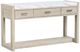 Magnussen Home® Preston Gallery Buff Rectangular Sofa Table-0
