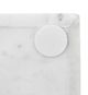 A & B Home White 22" Marble Rectangular Tray-3