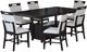 Elements International Transcend 7-Piece Charcoal/Gray Counter Set-0