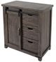Jofran Inc. Madison County Barnwood 32" Accent Cabinet-3